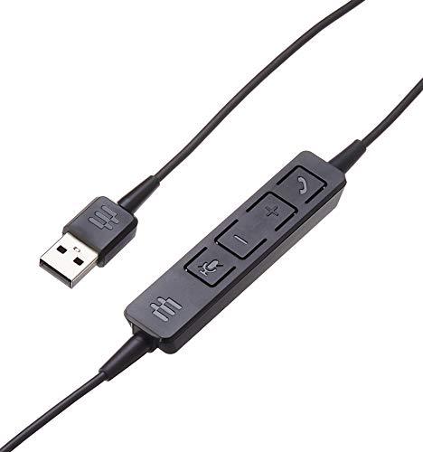 Sennheiser Enterprise Solution Sennheiser SC 160 USB (508315) - Double-Sided (Binaural) Headset for Business Professionals | with HD Stereo Sound, Noise Canceling Microphone, & USB Connector (Black), Black