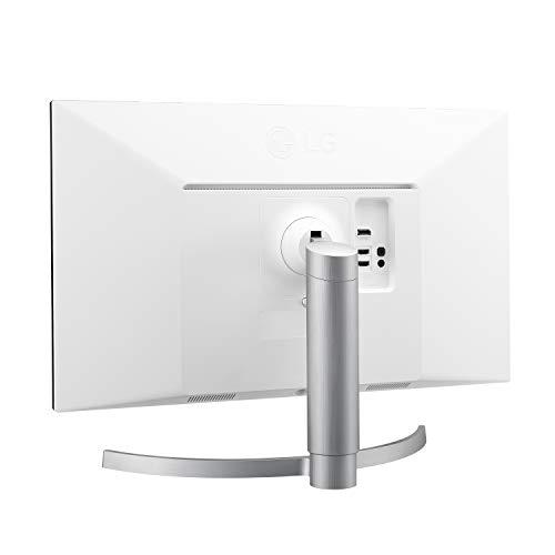 LG LG 27UK650-W 27 Inch UHD (3840 x 2160) IPS Display with HDR 10, sRGB 99% Color Gamut, AMD FreeSync Technology, 3-Side Virtually Borderless Design