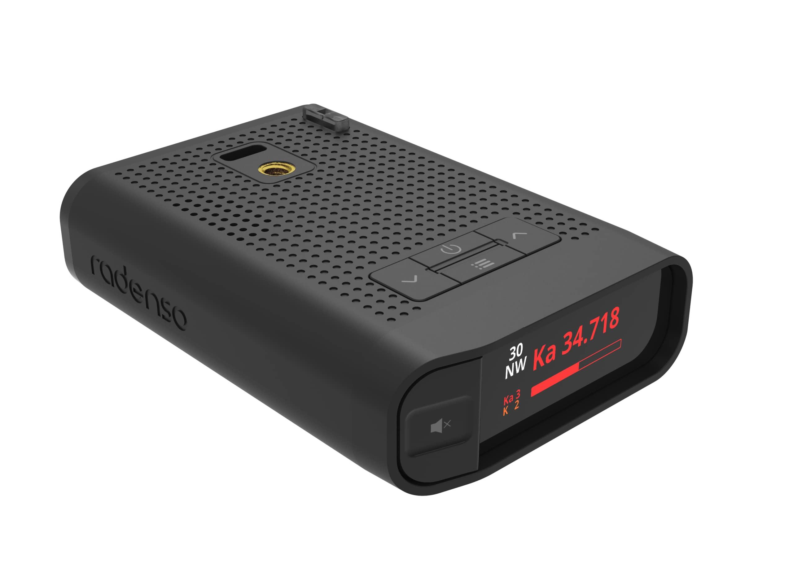 Radenso Radenso DS1 Extreme Range Radar Detector - Magnet Mount, Bluetooth, Color OLED Display, Less False Alerts, Auto GPS Lockouts, USA Technical Support