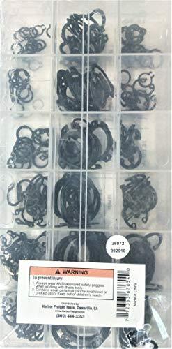 Storehouse 225 Piece External/Internal Retaining Ring Assortment