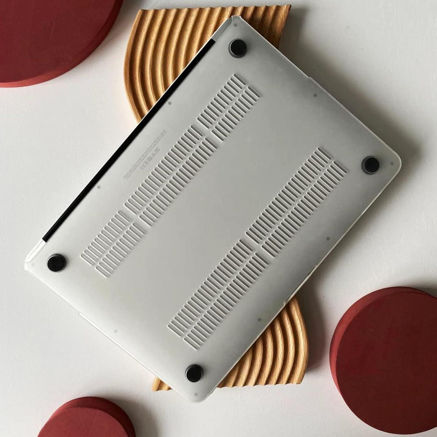 ZERODAMAGE SAHARA CASE SaharaCase - Apple MacBook Pro 14" Laptops Woven Case with Silicone KeyPad Cover Woven Fabric, Snap-On, Anti-Slip Grip (Beige)