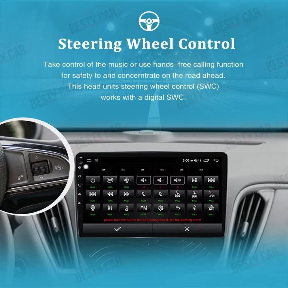 Bestycar Bestycar 10.1''Android Car Stereo Radio for Peugeot 4008 Mitsubishi ASX CITROEN C4 2010-2018 Octa Core Android 10.0 Touchscreen Headunit supports GPS Navigation Carplay Android Auto Bluetooth SWC-4+64