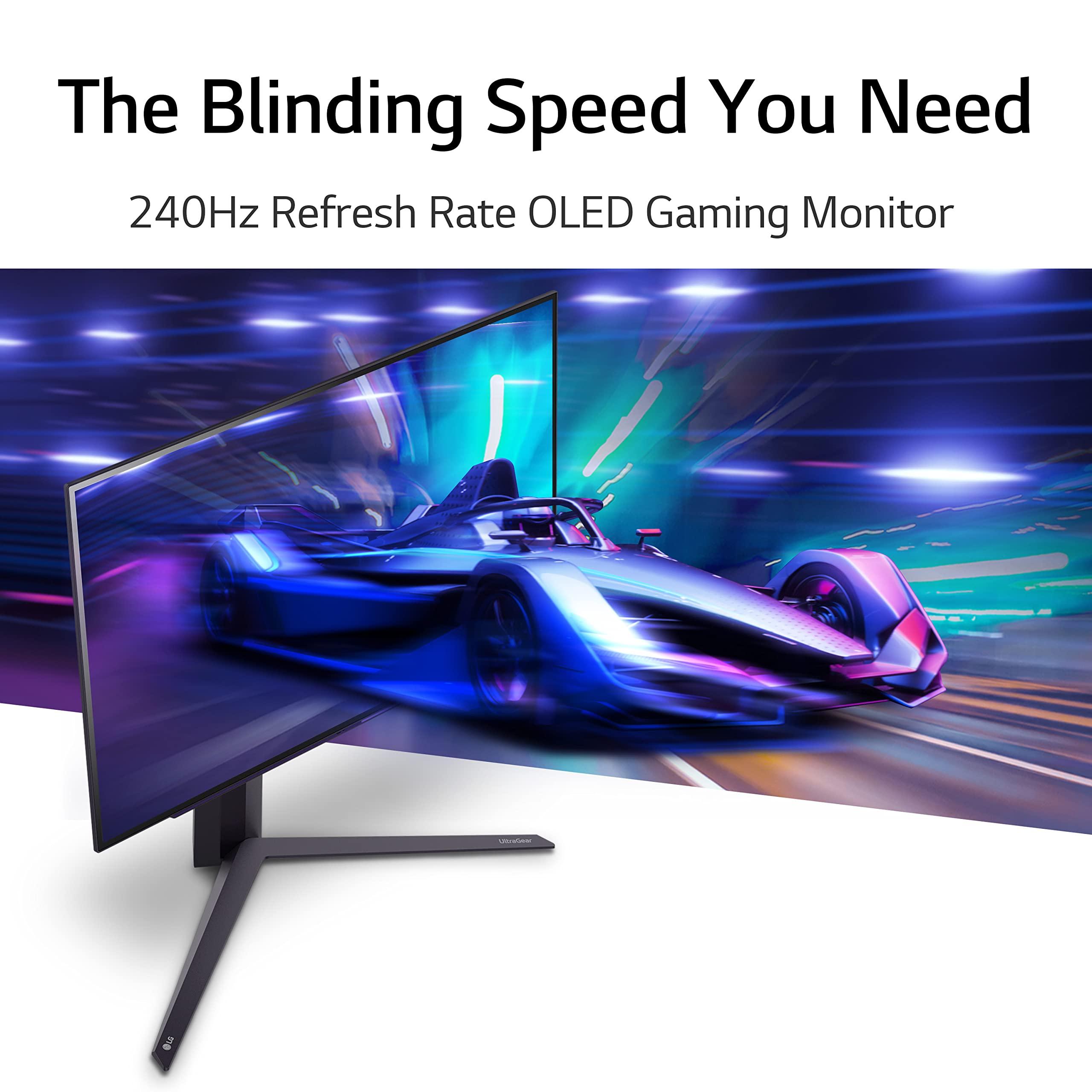 LG LG 27\" Ultragear OLED QHD Gaming Monitor with 240Hz .03ms GtG & nVIDIA G-SYNC Compatible,Black