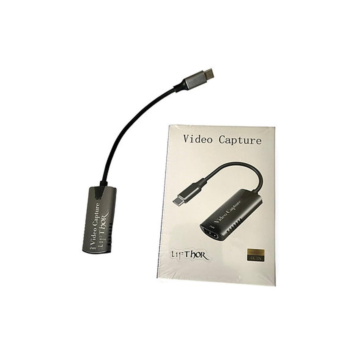 Thor's Drone World LifThor HDMI to USB-C Video Capture Card