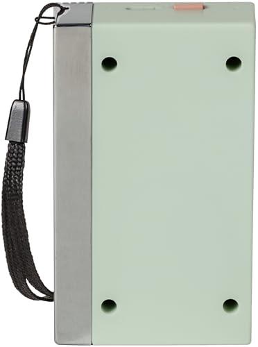 Crosley Crosley CR3047A-MT Mini Retro 80\'s Portable Bluetooth Speaker, Wireless with Microphone, Vintage, Mint