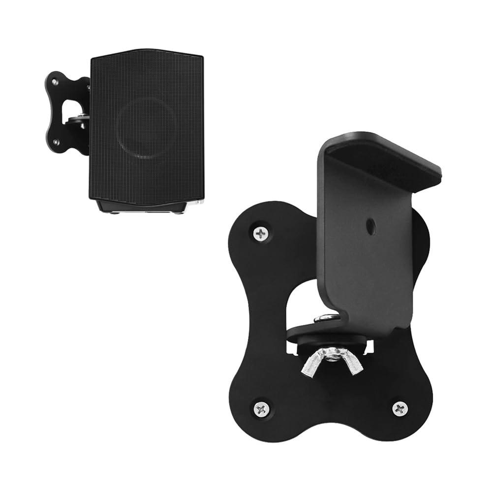 EUGOOCX EUGOOCX Metal Wall Mount Bracket for Samsung HW-Q990C/HW-Q990B/HW-Q990D/HW-Q930 Surround Rear Speakers, Home Theater Surround Sound System Wallmount Accessories (1pc Black)