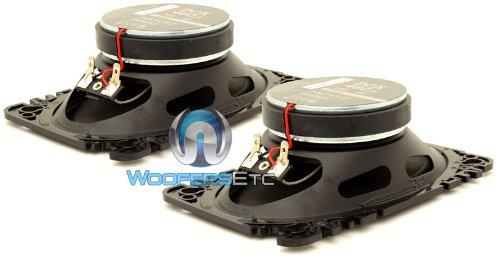 Diginex DCX 460.3 Hertz 4 x 6 Inch 2-Way 80W RMS DIECI Series Coaxial Speakers
