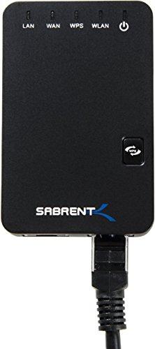 SABRENT Sabrent Wi-Fi Range Extender 300mbps 2.4GHZ 801.11N Multifunction Mini Router / Repeater / Access Point / Client / Bridge - Wall Plug Version (WR-WN300)