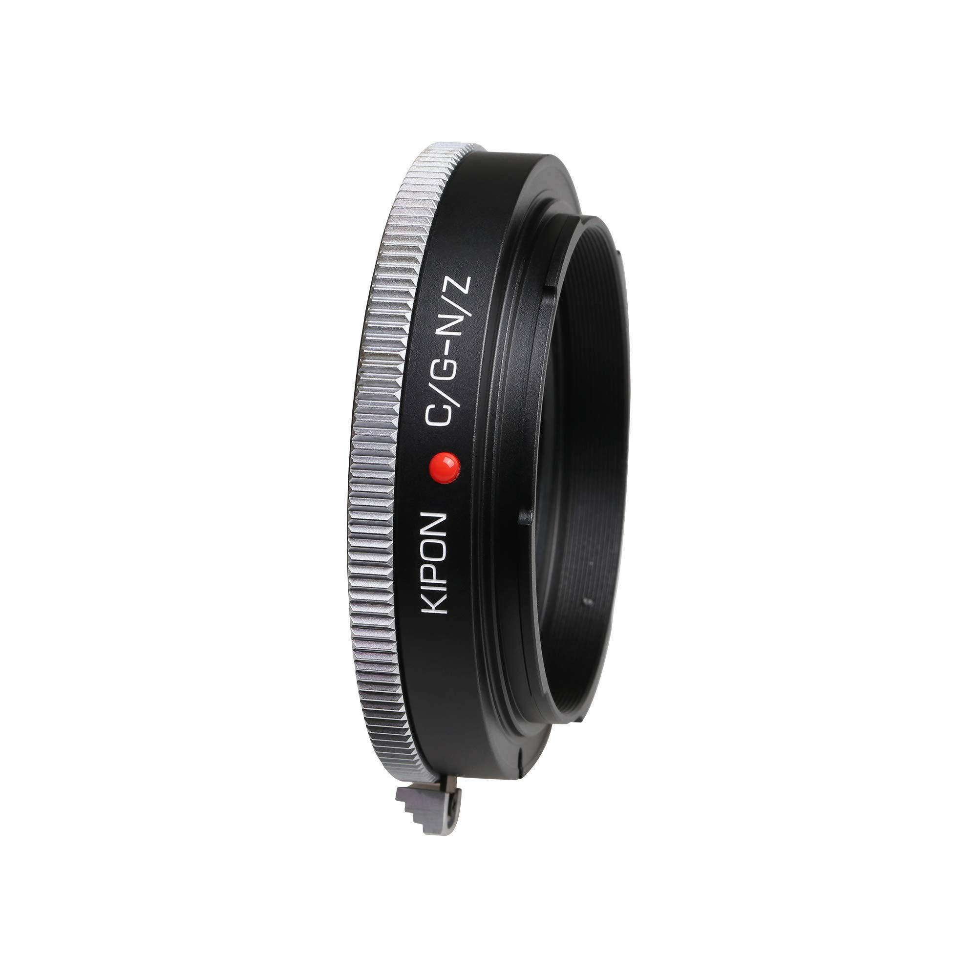 Kipon Kipon Adapter Using for Contax G Mount Lens Compatible with Nikon Z Full Frame Mirrorless Camera