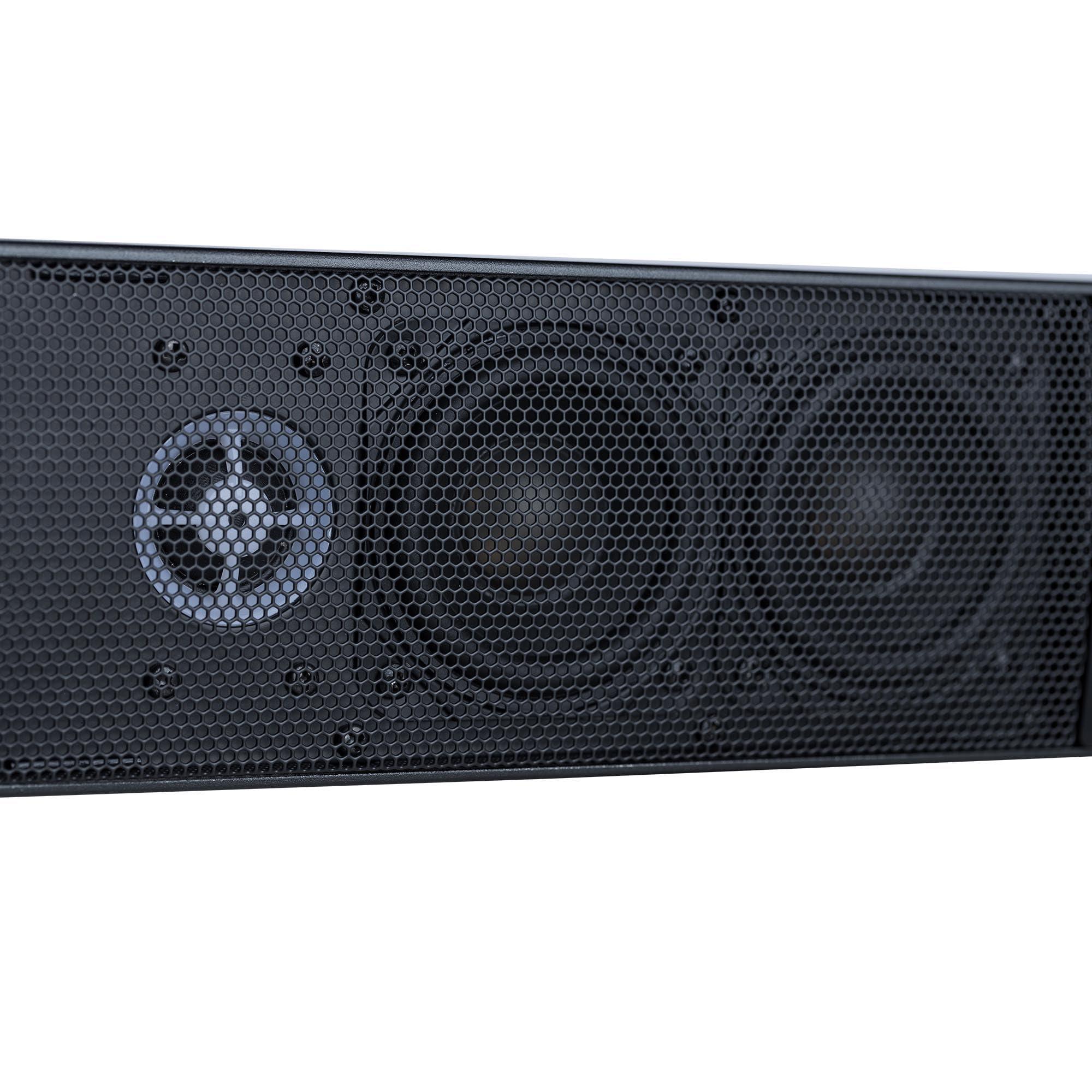 Memphis Memphis Audio MXSB24V3 24 soundbar with a Full Color Screen with a Video Input