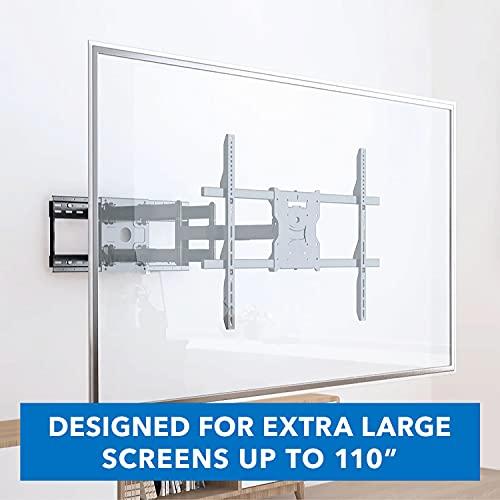 Mount-It! Mount-It! Full Motion TV Wall Mount with 39 Inch Long Extension Arms - 275 Lbs Capacity Heavy Duty Dual Arm TV Mount | Large 800 x 600mm VESA Holds 65 to 110 Inch TVs | Fits 16 and 24 Inch Studs