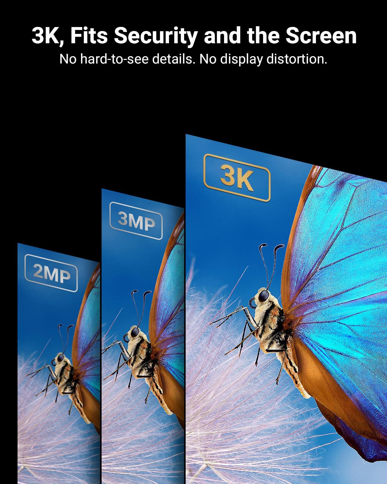 ANNKE ANNKE 32CH 3K Security Camera System, 32 Channel 3K Lite H.265+ Surveillance DVR with AI Motion Detection, 4X 3K 5MP Analog Bullet Cameras, Smart Color Night Vision, Built-in Mic, IP67, 3TB HDD