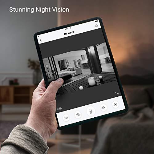 Zmodo Zmodo 1080p Full HD Outdoor Wireless Security Camera System, Plug-In, Smart Home Indoor Outdoor WiFi IP Camera with Night Vision, Compatible with Alexa