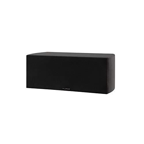 Fluance Fluance Reference High Performance 2-Way Center Channel Speaker for Enhanced Dialogue and Vocals in Home Theater Surround Sound Systems - Black Ash (XL8C)