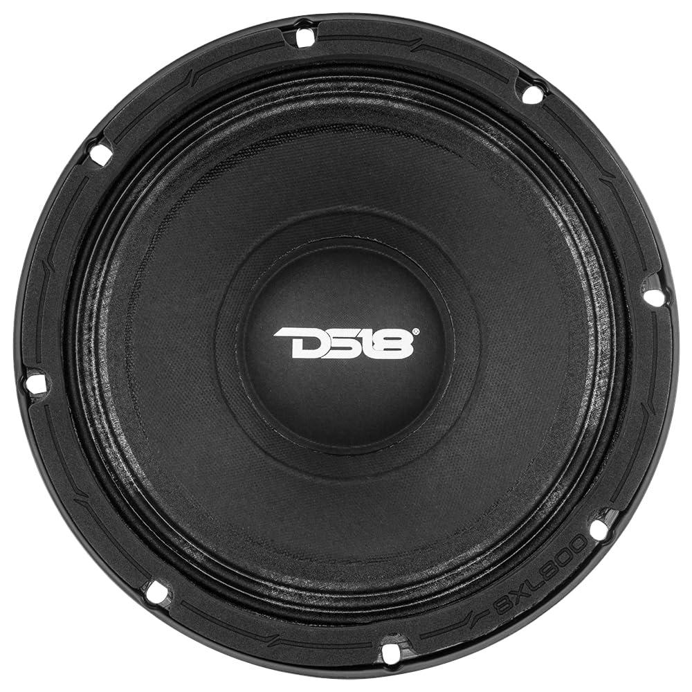 DS18 DS18 8XL800-4 PRO XL 8" Mid-Range Loudspeaker 400 Watts Rms 4 Ohm - Pro Midrange 8" Speaker Great for High-Performance Audio Applications - 1 Speaker