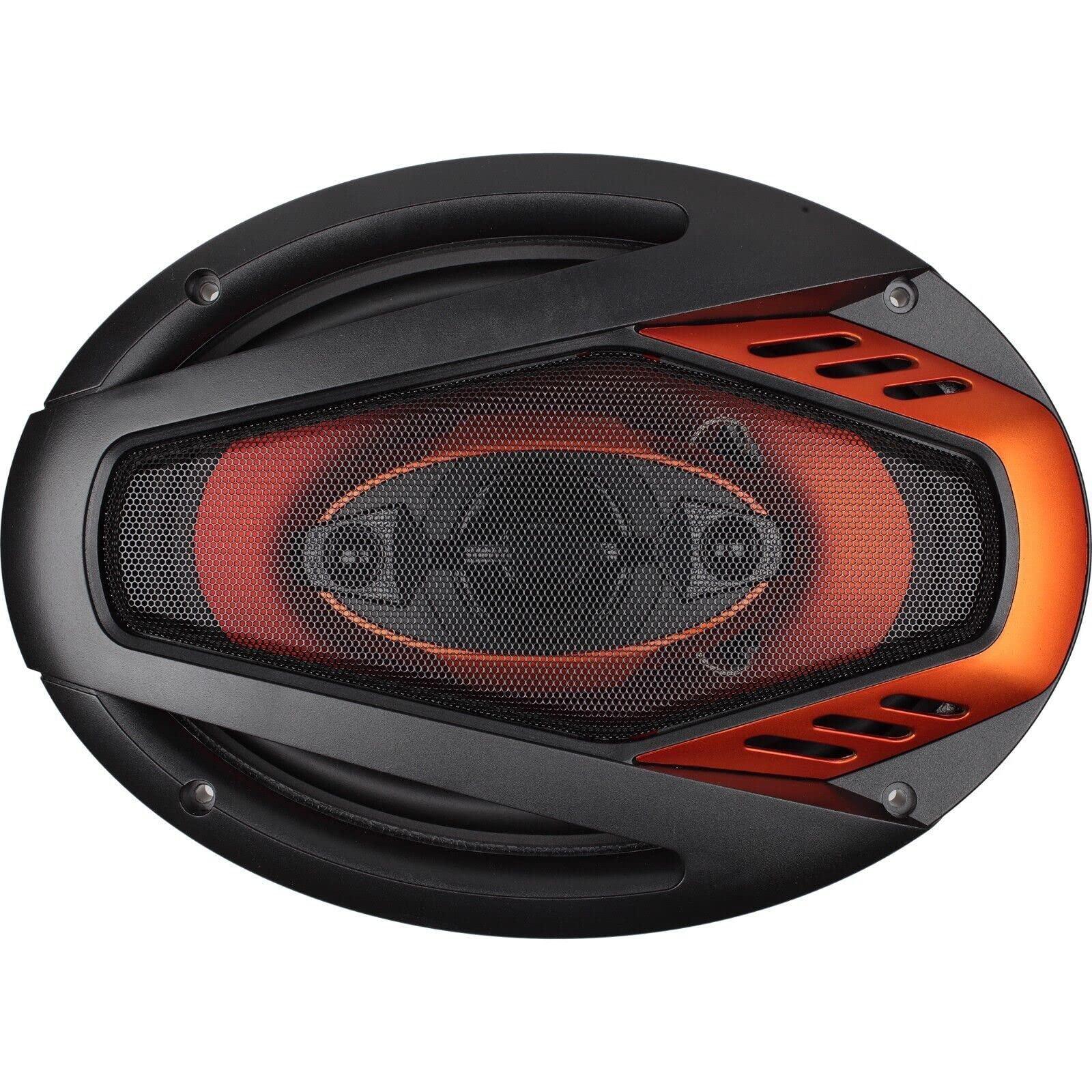 STX Audio STX Audio 2400W 6X9-Inch 4-Way Car Audio Coaxial Speakers System 6X9 Inches - 2 Pairs