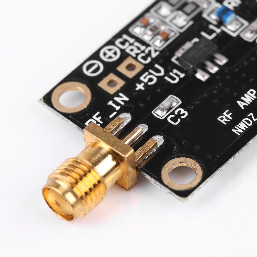 Walfront 0.01-4GHZ 21DB Wideband LNA Amplifier Module High Gain Low Noise Amplifier HAM Radio RTL SDR LNA Amplifier Broadband