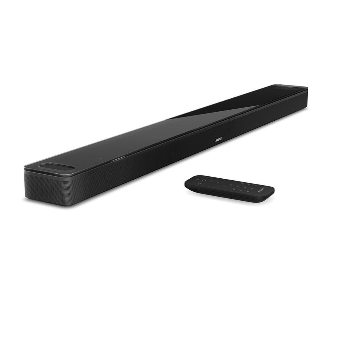 Bose Bose Smart Ultra Dolby Atmos Soundbar Speaker, Black, Bundle Bass Module 700, Sound Bar for Home Audio Speaker TV Wireless, Bluetooth, WiFi, Alexa, Google, Voice Control + H&A HDMI Cable