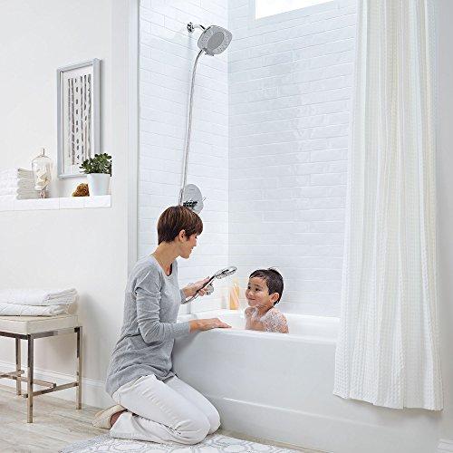 American Standard American Standard 9035254.002 Spectra+ Duo 4-Function 2-In-1 Shower Head, 2.5 GPM, Polished Chrome
