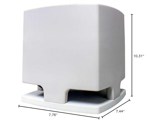 Current Audio Current Audio CA-LZ100 UltraScape Series 8\" Tan Hardscape Subwoofer and 4 Landscape Satellite Speakers Package