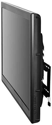Atdec Atdec TH-40100-UF Heavy Duty Fixed Display TV Wall Mount with Lockable Security Bar for Displays up to 330-Pound, Black