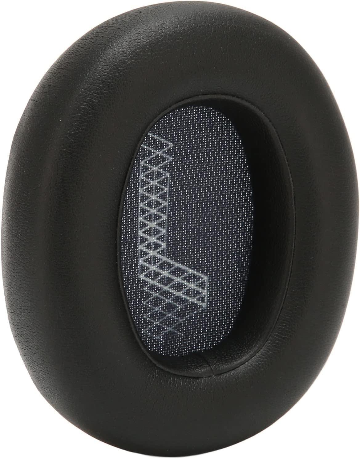 AIKKAUK Replacement Ear Pads Compatible with JBL Live 650BTNC Headphones. Soft Protein Leather Combined with Memory Foam Replace Ear Pads for Repair Accessories - Black