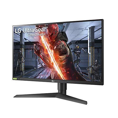 LG LG 27GN750-B UltraGear Gaming Monitor 27” FHD (1920x1080) IPS Display, 1ms Response, 240HZ Refresh Rate, G-SYNC Compatibility, 3-Side Virtually Borderless Design, Tilt, Height, Pivot Stand - Black