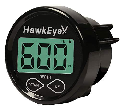 Hawkeye DepthTrax 2B Boat Mount In Dash Digital Depth Finder