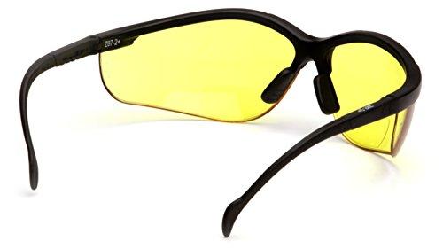 Pyramex Safety Pyramex Venture II Bifocal Readers Safety Glasses Protective Eyewear, 1.5 Diopters, Amber