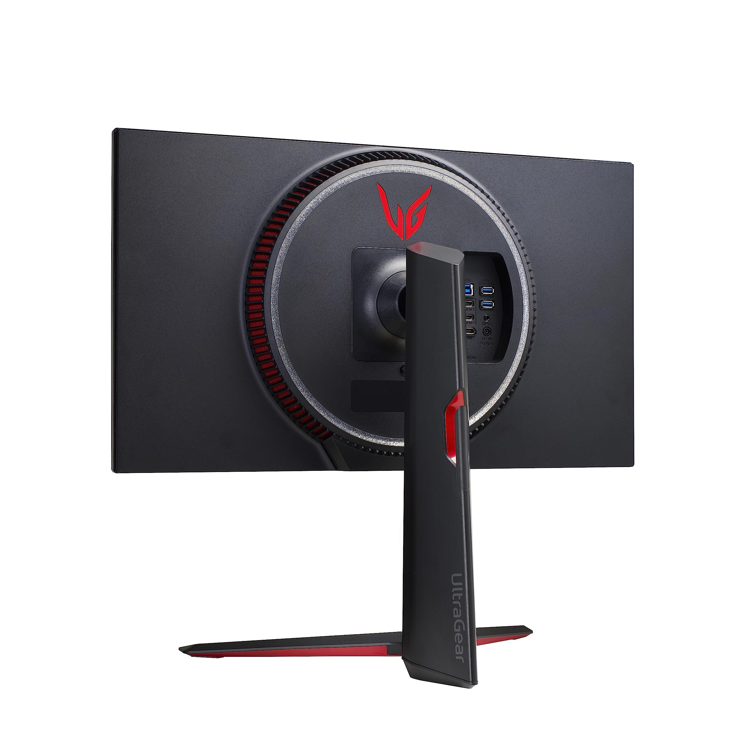 LG LG 27GP95R-B 27 Ultragear UHD (3840 x 2160) Nano IPS Gaming Monitor w/1ms Response Time & 144Hz Refresh Rate, NVIDIA G-SYNC Compatible & AMD FreeSync Pro, Adjustable Tilt, Height, Swivel & Pivot