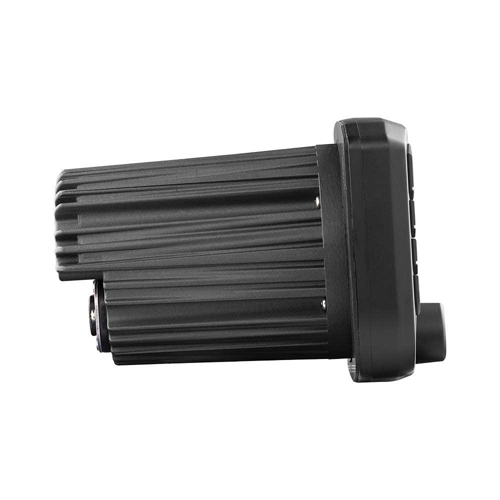 DS18 DS18 MRX2 Marine and Powersports Headunit Media Center Receiver with AM/FM Radio, USB and Bluetooth, LCD Screen , 2 Zones, 4 Volts Output, BT, RDS 4X40 Watts (Renewed)