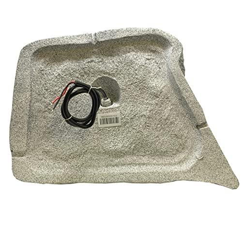 TIC TIC TFS10-WG 8" Professional Outdoor Weather-Resistant Coaxial Rock Speaker (White Granite)