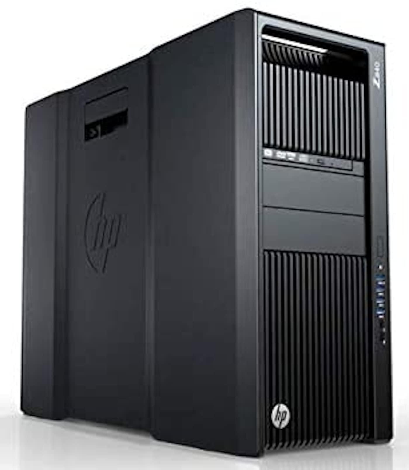 HP HP Z840 Workstation, 2X Intel Xeon E5-2678 v3 up to 3.1GHz (24 Cores Total), 128GB DDR4, 4X 1TB SSD, Quadro M4000 8GB (4X Display Ports), USB 3.0, Windows 10 Professional 64-bit (Renewed)