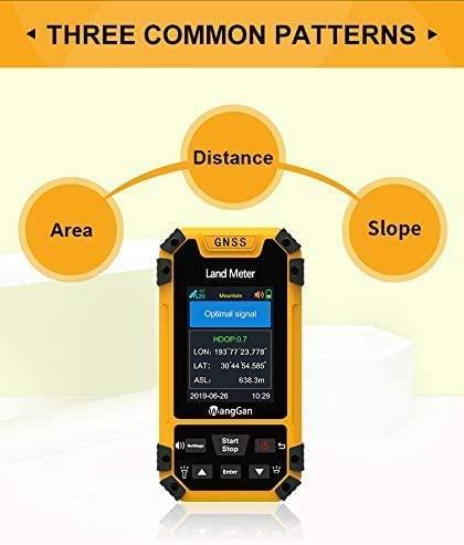 DirectNine Basics DirectNine Basics Land Surveying Equipment, Handheld GPS Land Meter, Professional GNSS Receiver Surveryor Tool with Color Screen for Slope Distance/Area Measurement