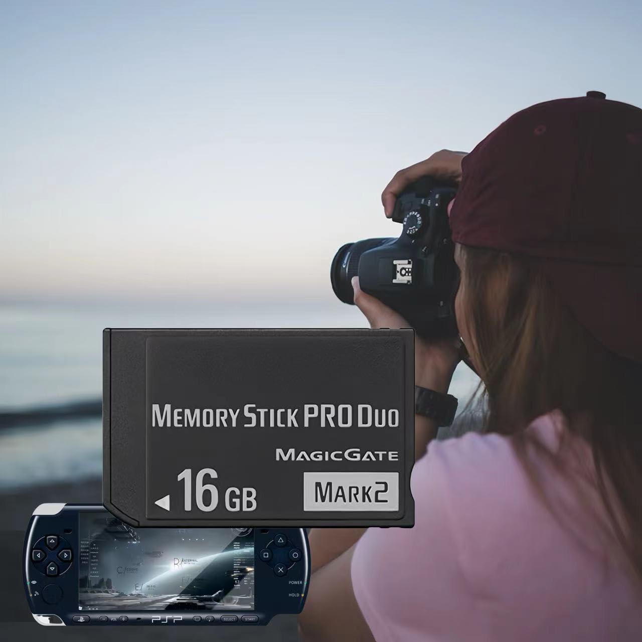 HSANYIUR HSANYIUR High-Speed 16GB Memory Stick Pro Duo Mark2 - for PSP and Camera Memory Cards