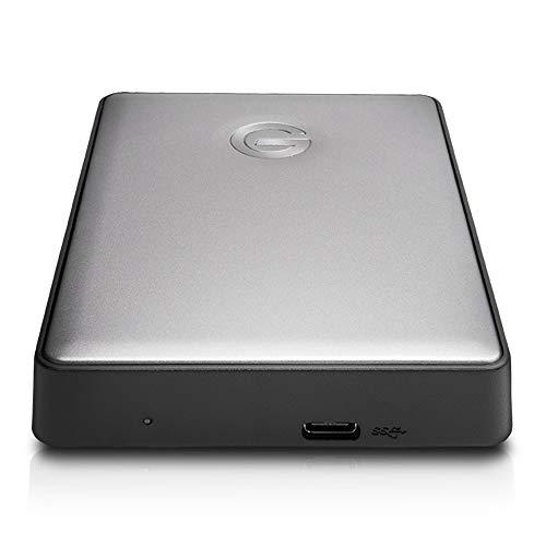 G-Technology G-Technology 4TB G-DRIVE Mobile USB-C (USB 3.1) Portable External Hard Drive, Space Gray - 0G10347
