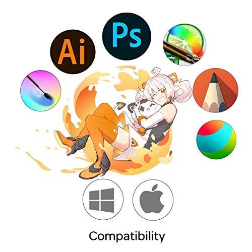 GAOMON GAOMON M10K 2018 Drawing Tablet & GAOMON Two-Finger Glove