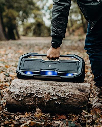 Altec Lansing Altec Lansing ROCKBOX XL Wireless Bluetooth Speaker, Portable Waterproof Speaker with 20 Hour Playtime and 5 Illuminating LED Light Modes, Floating Wireless Speaker for Indoors and Outdoors