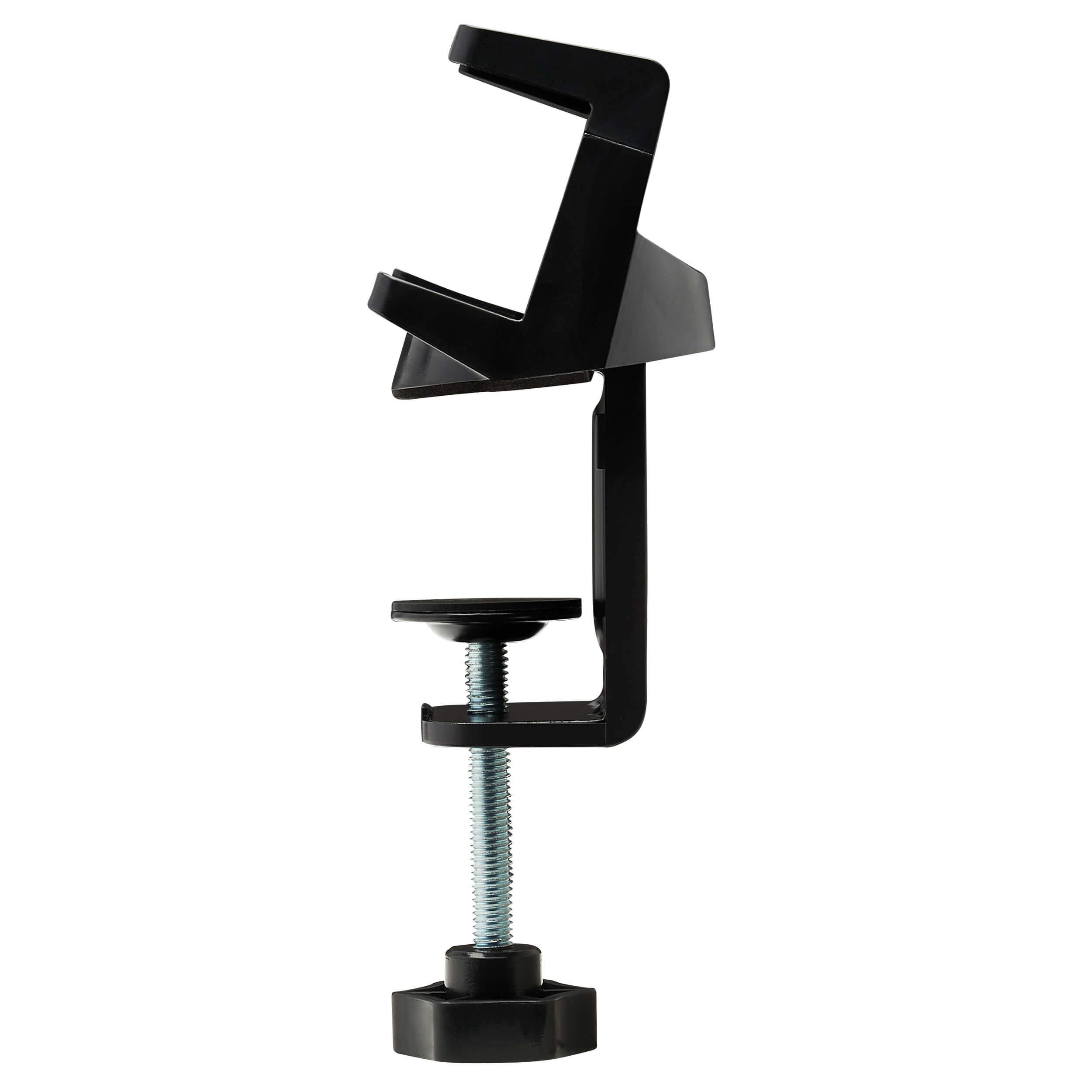 Tripp Lite Tripp Lite Power Strip Holder, Desk Clamp Power Strip Mount, Surge Power Strip Clamp Mount for Surge and Power Strips 1.6\' - 2.4\' Black (CLAMPUSBLK)