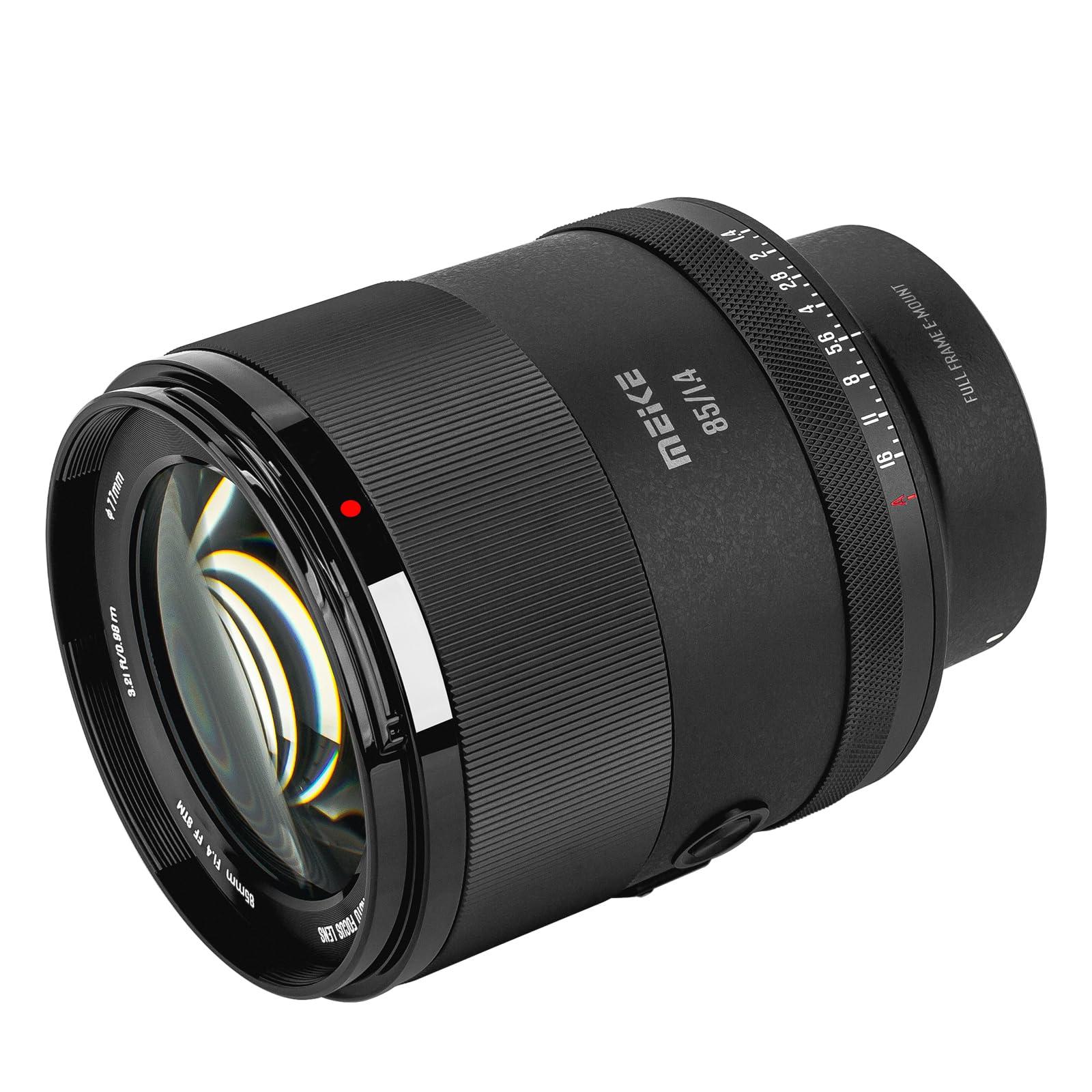Meike Meike 50mm F1.8 + 85mm F1.4 Auto Focus STM Full Frame Portrait Lenses Compatible with Sony E Mount Cameras