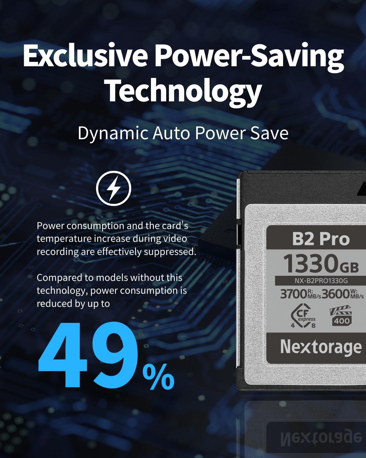 Nextorage Nextorage 660GB NX-B2PRO CFexpress 4.0 Type B Memory Card