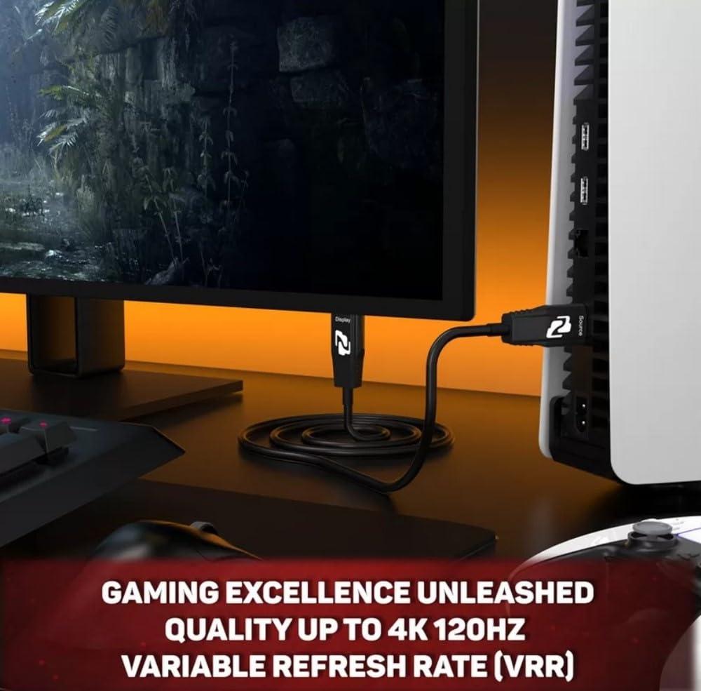 BZB GEAR BZB GEAR 8K Ultra HD HDMI 2.1 48Gbps Active Optical Cable - 75m/250ft - BG-CAB-H21A75