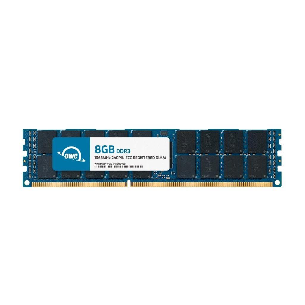 OWC OWC 8GB DDR3 1066 PC3-8500 CL7 4Rx8 240-pin 1.5V ECC Registered RDIMM Memory RAM Module Upgrade for Select Workstations or Servers