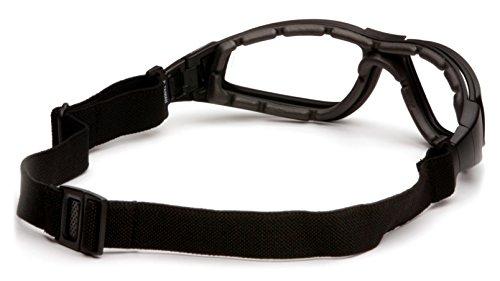 Pyramex Safety Pyramex XSG Safety Glasses, Clear H2X Anti-Fog Lens