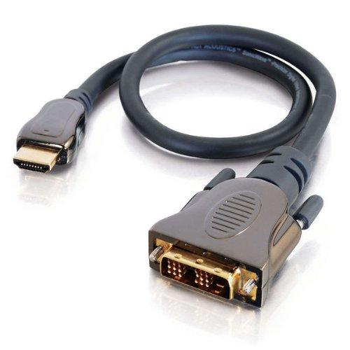 C2G/ Cables To Go C2G DVI to HDMI Cable, HDMI Adapter, in Wall HDMI Cable, CL2, 49.2 Feet (15 Meters), Black, Cables to Go 40310
