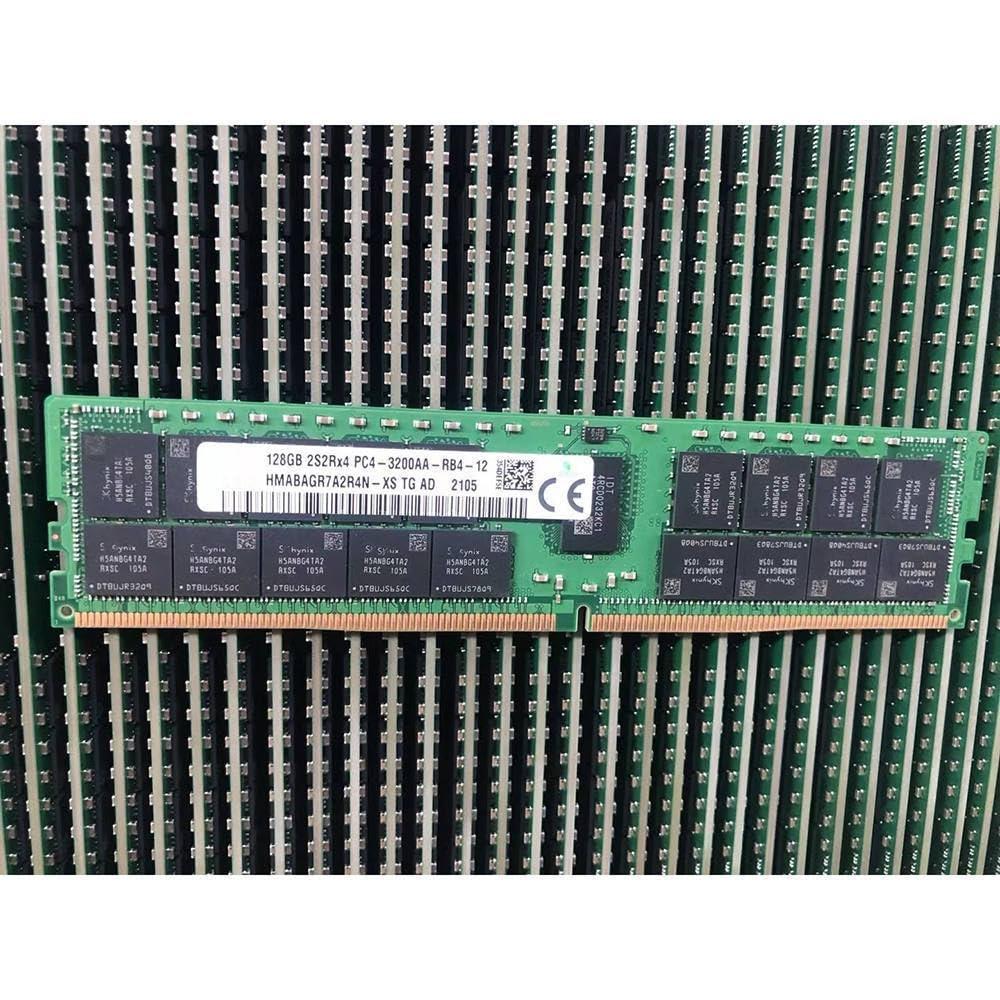 DirectNine Basics DirectNine Basics RAM 128GB DDR4 3200MHz 2S2RX4 PC4-3200AA RDIMM HMABAGR7A2R4N-XS Fit for SK Server Memory