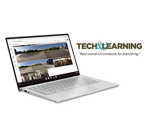 ASUS ASUS Chromebook Flip C434 2-In-1 Laptop- 14" Full HD 4-Way NanoEdge Touchscreen, Intel Core M3-8100Y Processor, 8GB RAM, 64GB eMMC Storage, Backlit KB, Chrome OS- C434TA-DS384T Silver