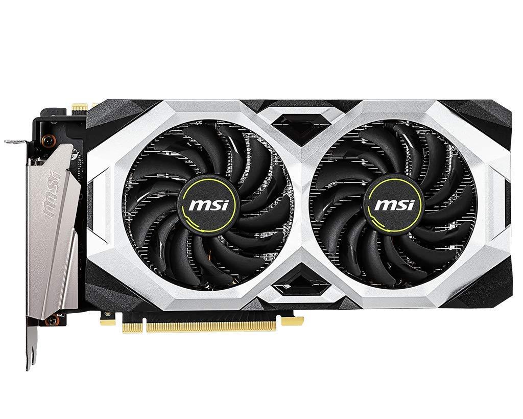 MSI MSI Gaming GeForce RTX 2070 Super 8GB GDRR6 256-bit HDMI/DP NVLink Torx Fan Turing Architecture Overclocked G-SYNC Graphics Card (RTX 2070 SUPER VENTUS GP OC)