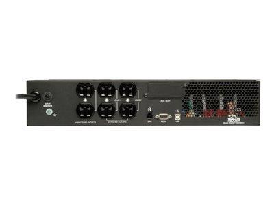 Tripp Lite TRIPP-LITE, UPS, 1000 VA, RACK MOUNT, SINE WAVE, SNMPWEBCARD OPTION, LCD, USB, RS232, EPO 120V