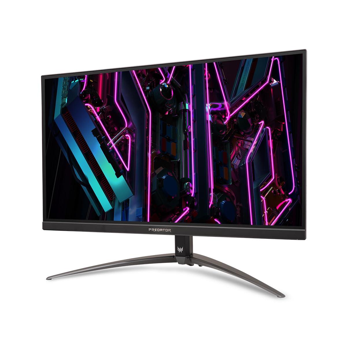 acer Acer Predator XB273U V3bmiiprx 27" WQHD 2560 x 1440 Gaming Monitor | AMD FreeSync Premium | Agile-Splendor IPS 400 | Up to 180Hz Refresh Rate | Up to 0.5ms | Eyesafe 2.0 | Display Port & 2 x HDMI 2.0